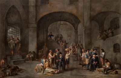 To Visit the Imprisoned by Cornelis de Wael